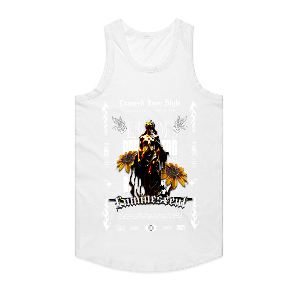 Luminescent Reflection: Unmask Your Style Tee
