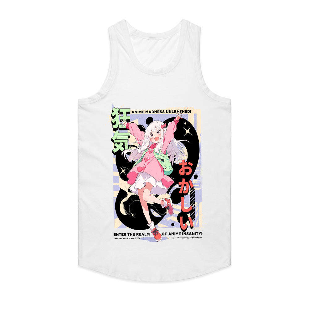 Anime Madness Unleashed: Kawaii Chaos Tee