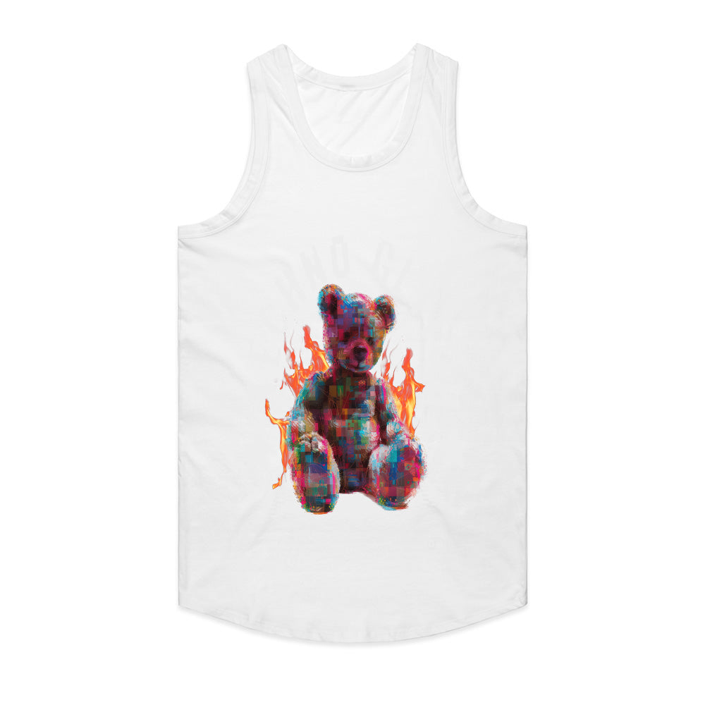 Techno Glitch: Burnt Reality Bear Tee
