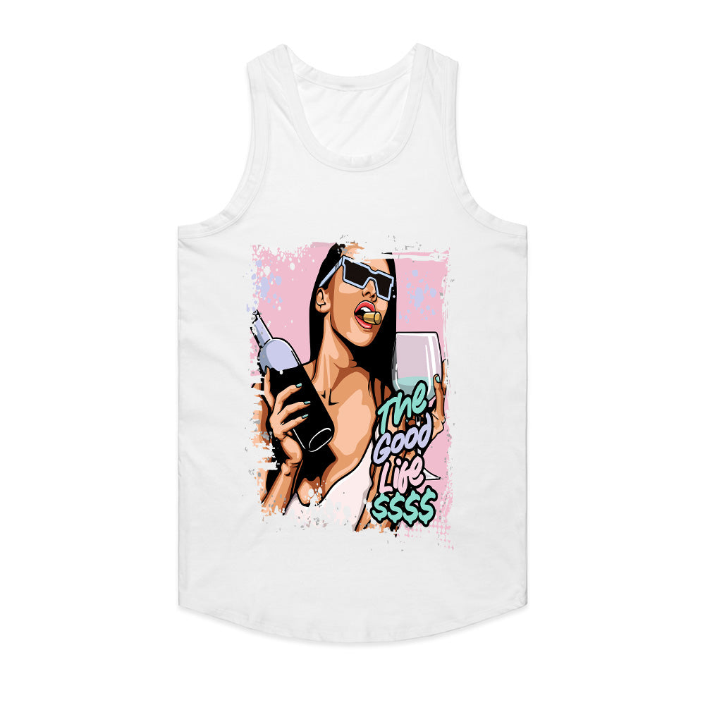 The Good Life Vibes: Luxe Party Mode Tee