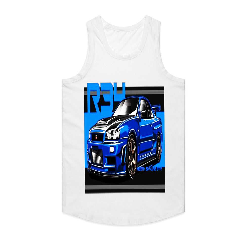 R34 Skyline Godzilla: Midnight Blue Edition