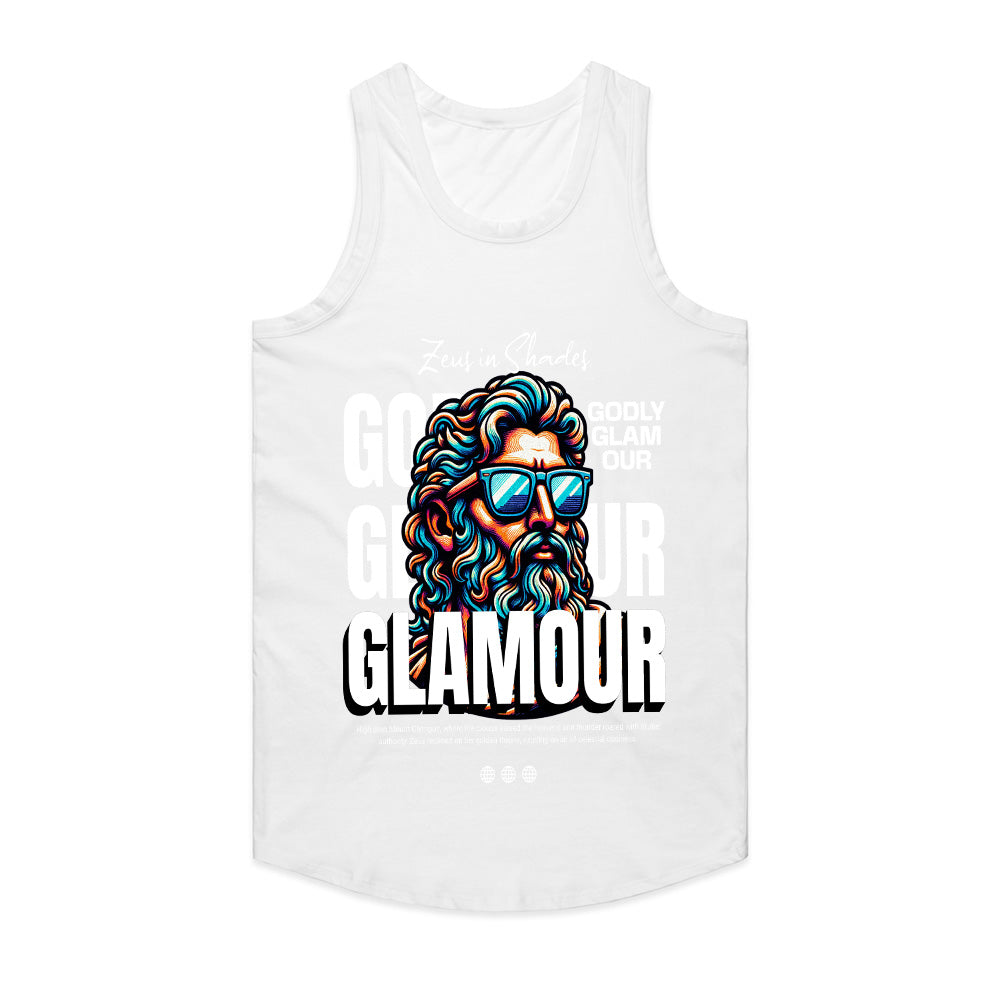 Zeus in Shades: Godly Glam Tee