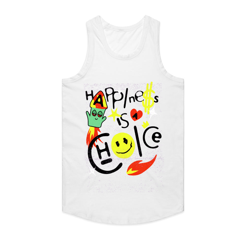 Cosmic Joyride – Happiness Is a Choice Tee
