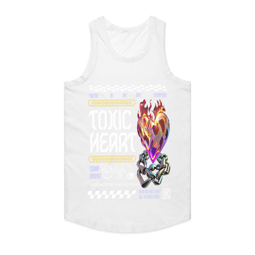 Toxic Heart – Love in Chains Y2K Tee