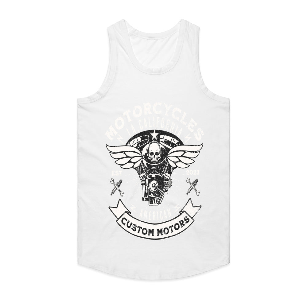 American Custom Motors T-Shirt – Vintage Biker Style!