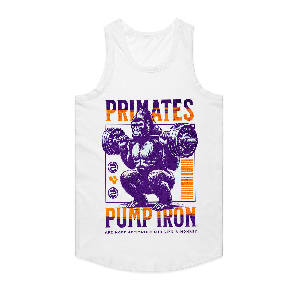 Ape Mode: Primates Pump Iron Tee