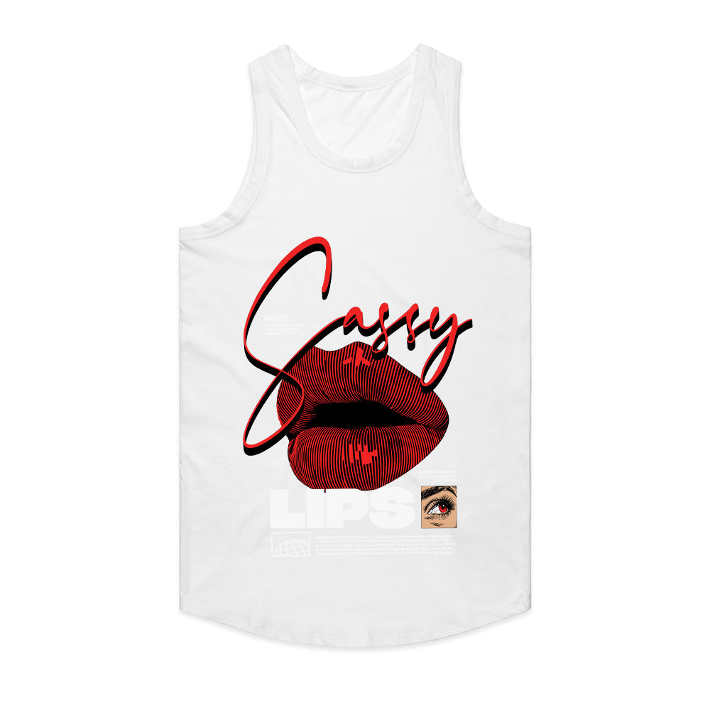 Sassy Lips: Bold Expression Tee