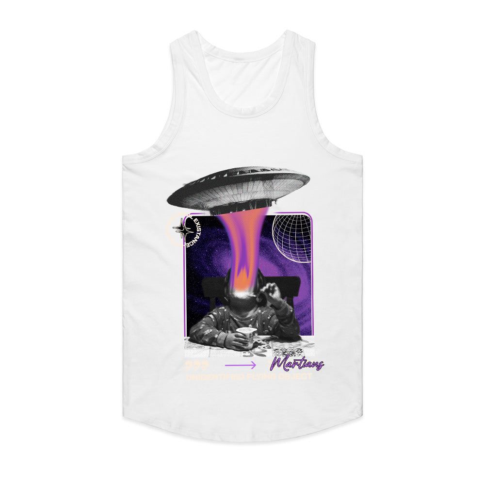Mindbeam Encounter: UFO Abduction Aesthetic Tee