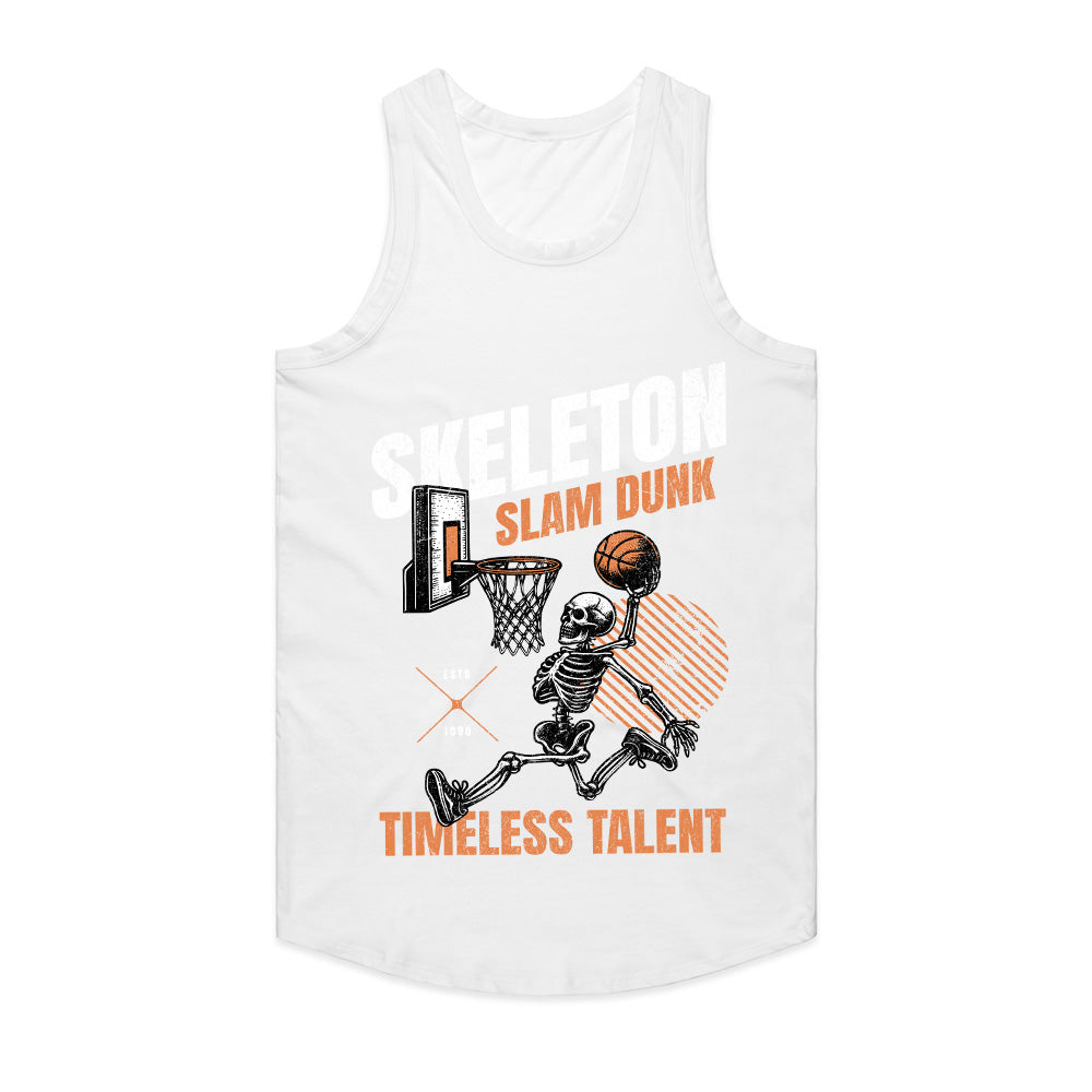 Timeless Dunk: Skeleton Slam Classic Tee