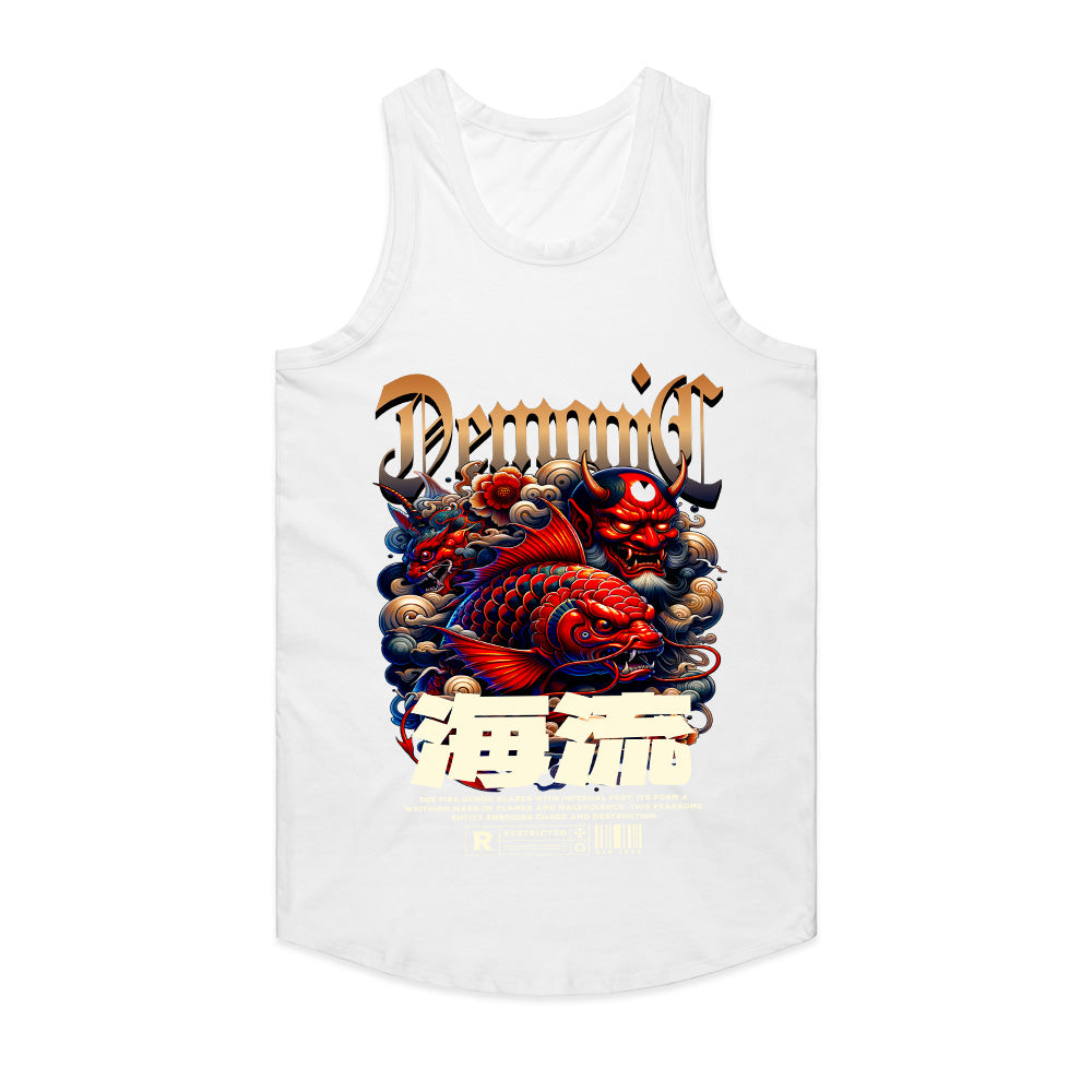 Demonic Tide: Infernal Koi Rebellion Tee