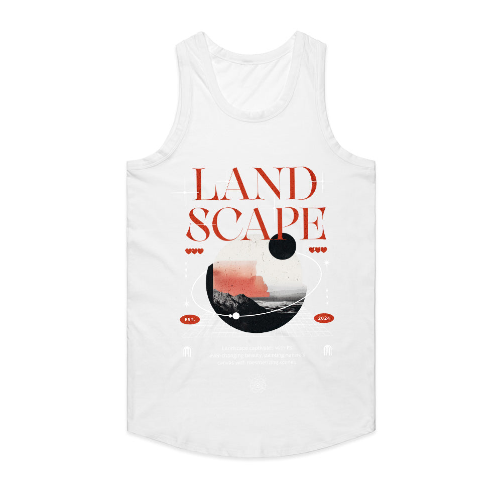 TerraNova Drift – Abstract Landscape Tee