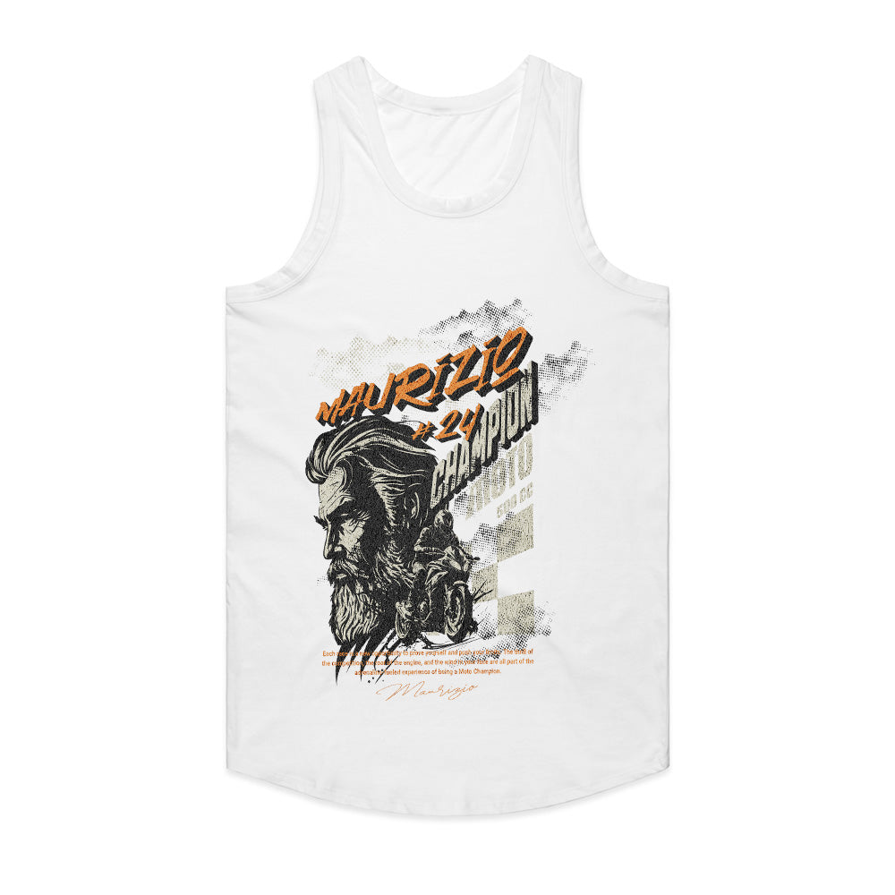Maurizio Moto Champion T-Shirt – Speed, Legacy, and Glory
