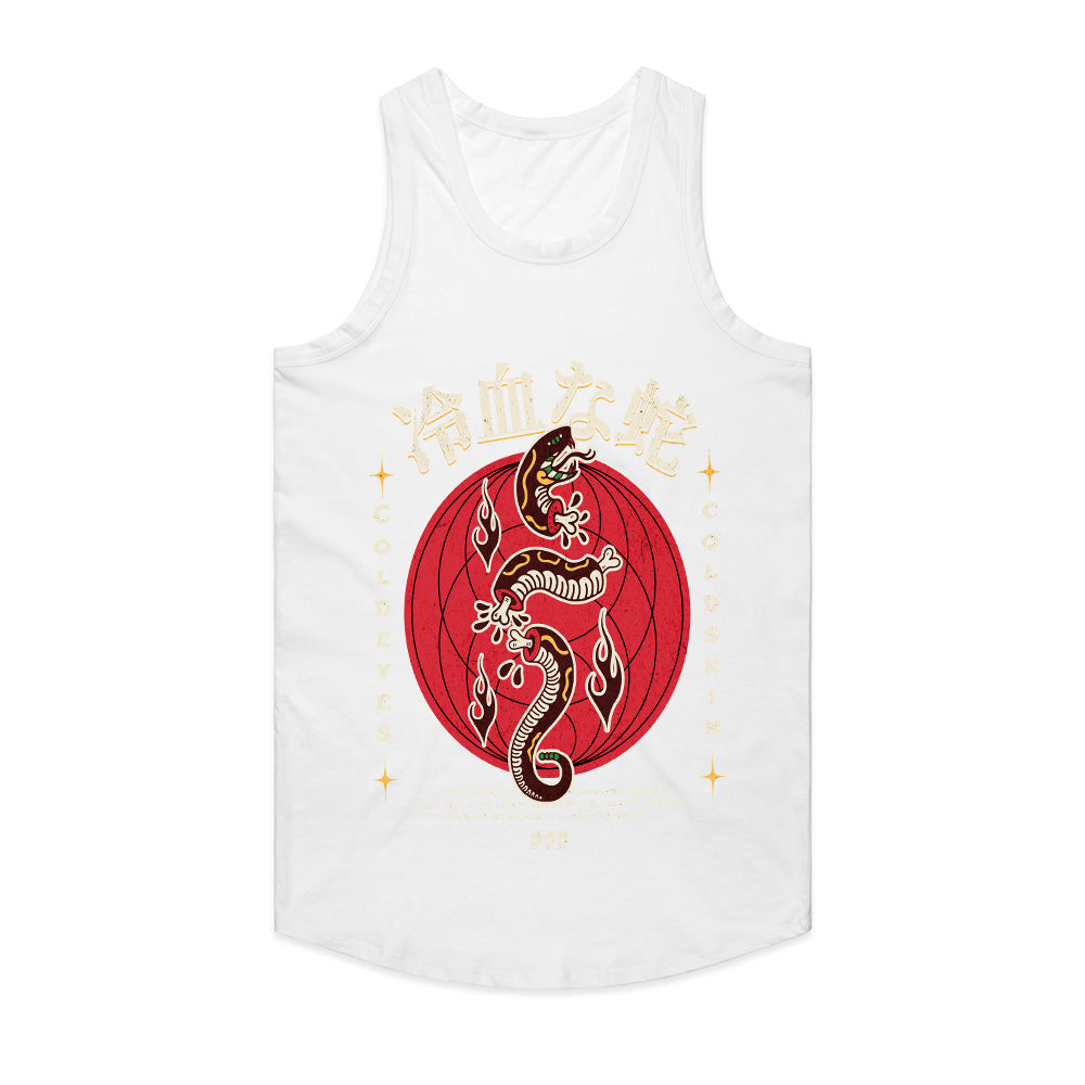 Cold Eyes, Cold Skin: Serpent Spirit Tee