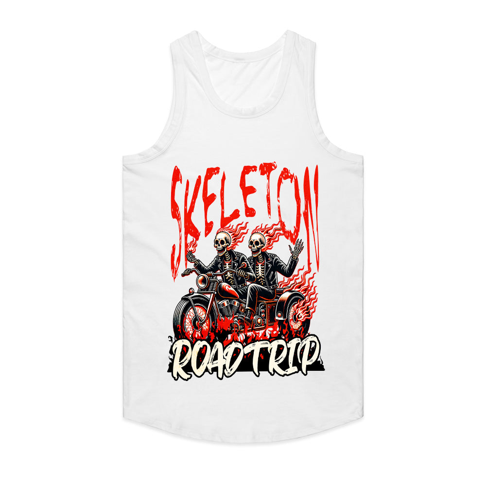 Hellbound Highway: Skeleton Road Trip Tee