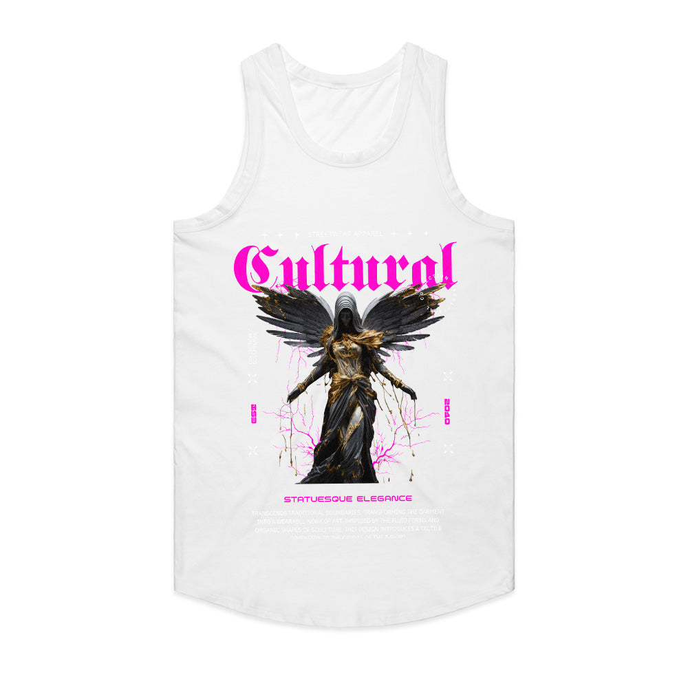 Cultural Guardian: Statuesque Streetwear Tee
