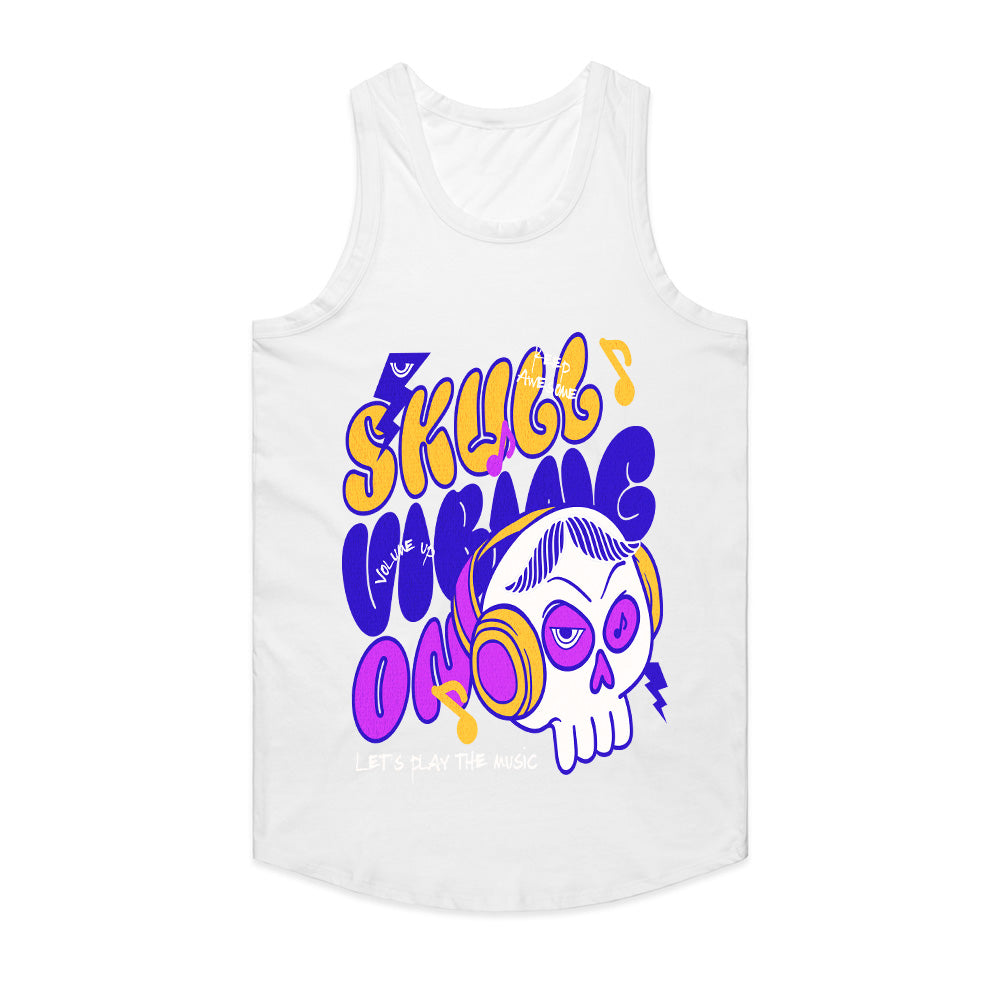 Volume Up: Skull Vibe Music Tee