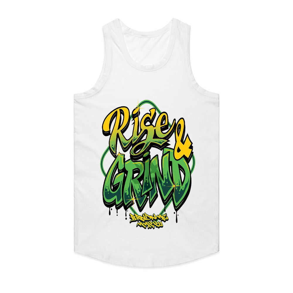 Urban Hustle: Rise & Grind Graffiti Tee
