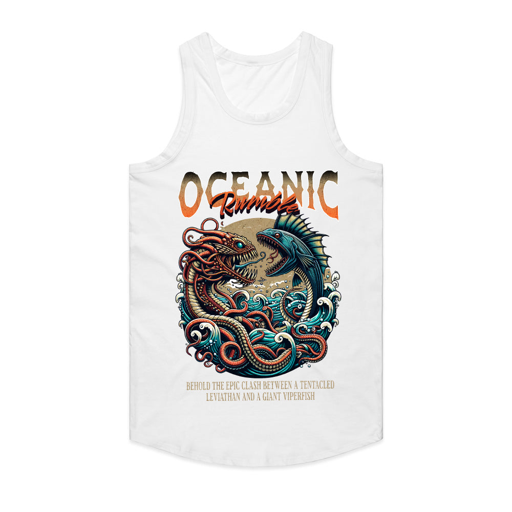 Oceanic Guardians: Leviathan vs. Viperfish Clash Tee