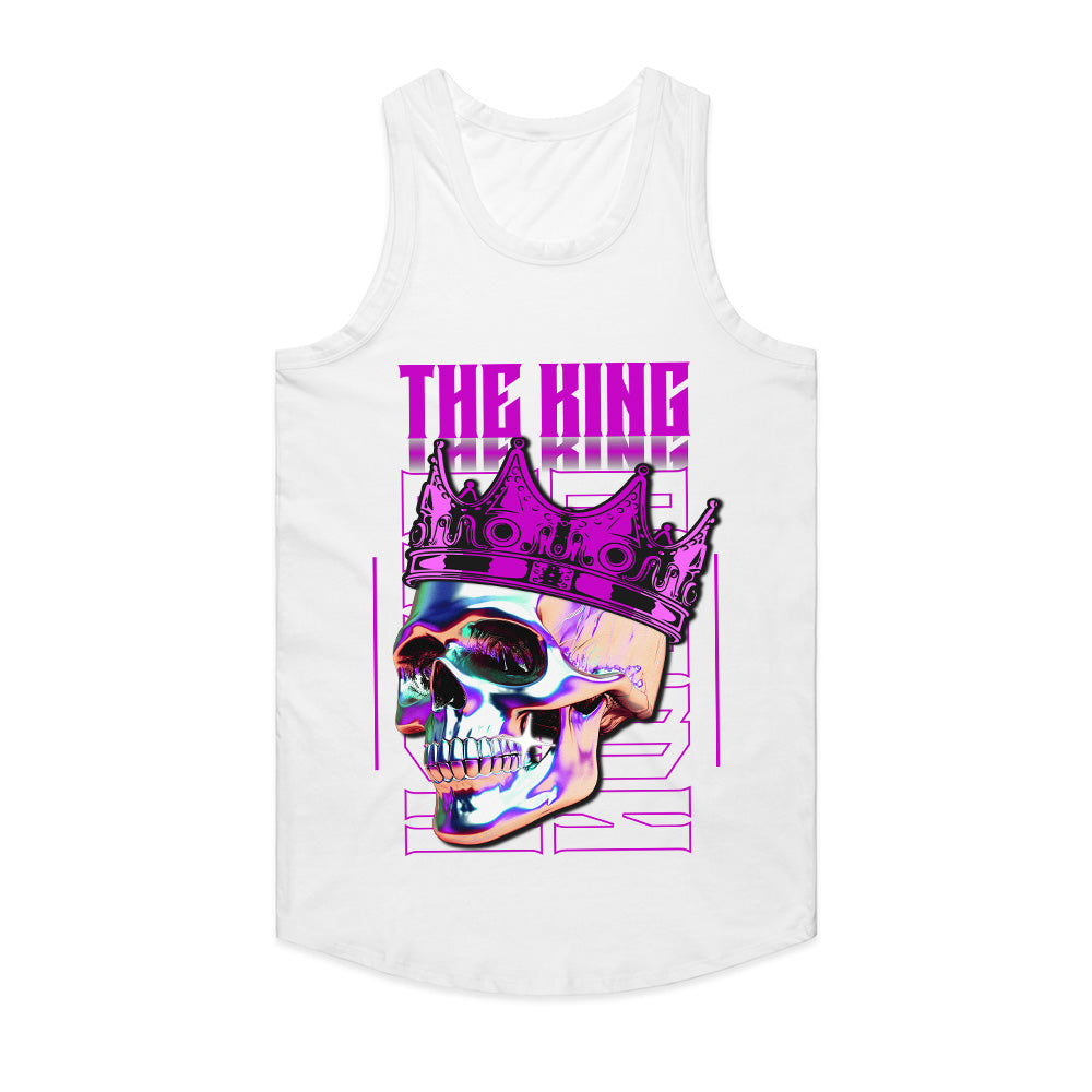 The King: Neon Skull Royalty Tee
