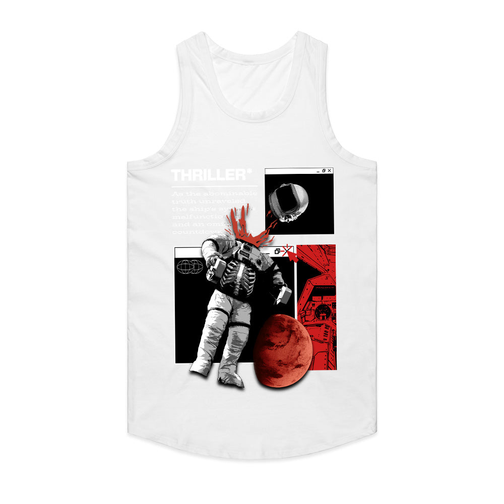Cosmic Thriller: Astronaut Horror Tee