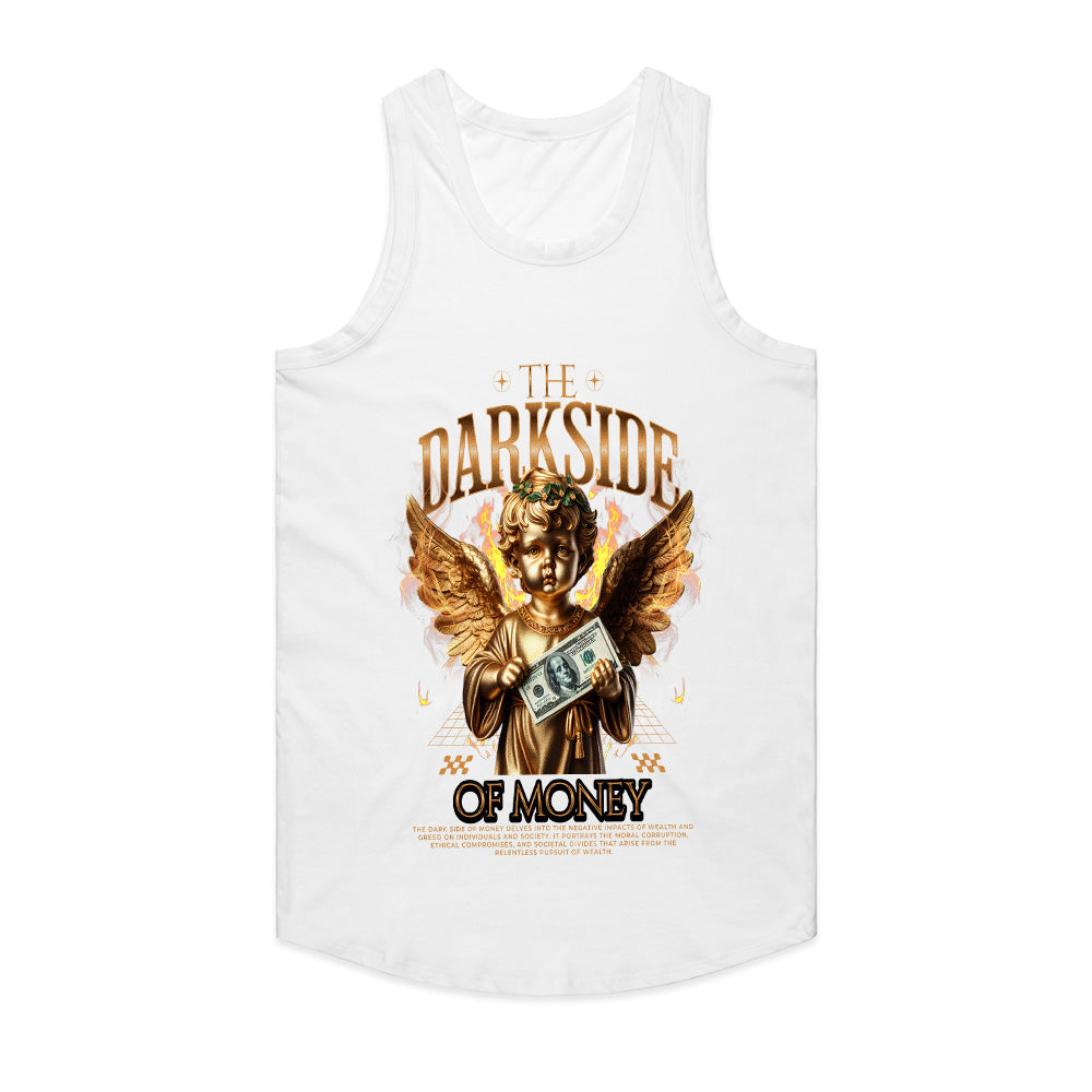 The Darkside of Money: Golden Angelic Warning Tee