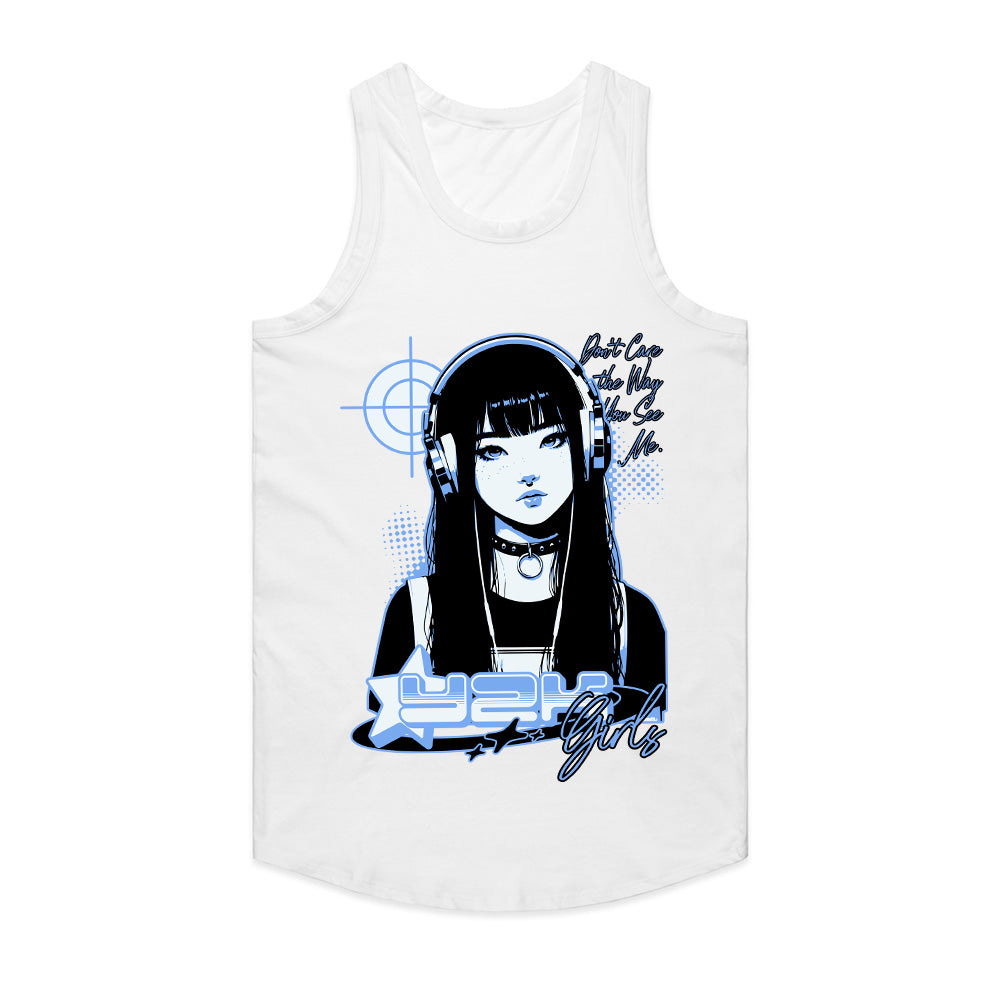 Neo-Noir Y2K Rebel Girl Tee