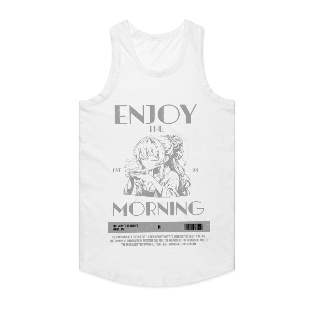 Zen Dawn: Enjoy the Morning Anime Tee