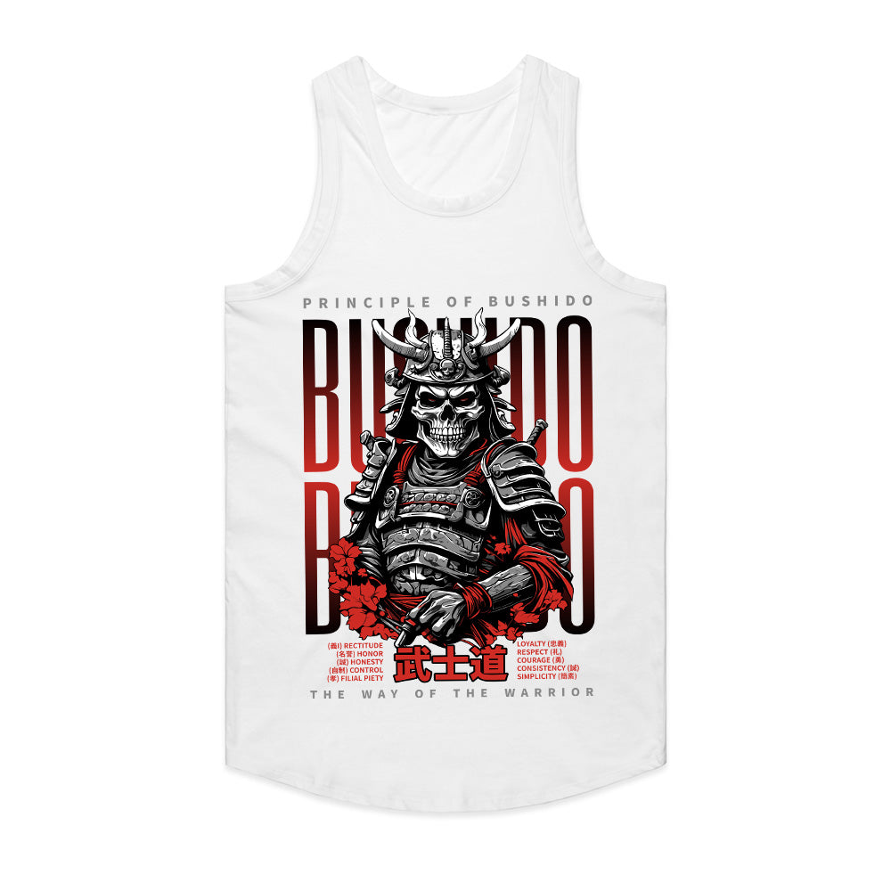 Bushido Skull: The Way of the Warrior Tee