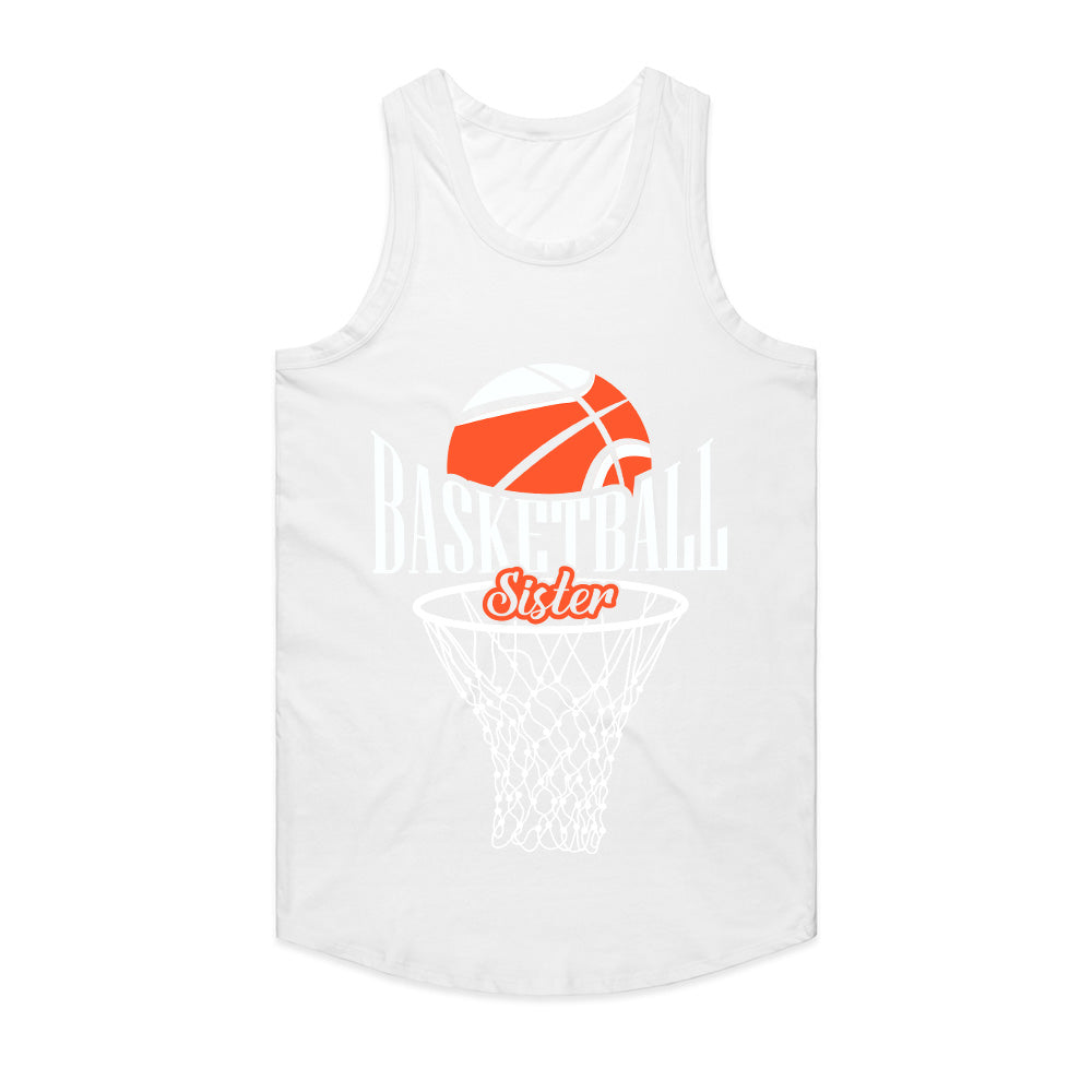 Courtside Sister Basketball Tee