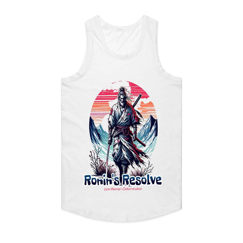 Ronin's Resolve: Lone Wanderer Samurai Tee