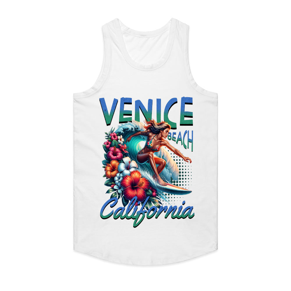 Venice Beach California Surfer Girl T-Shirt