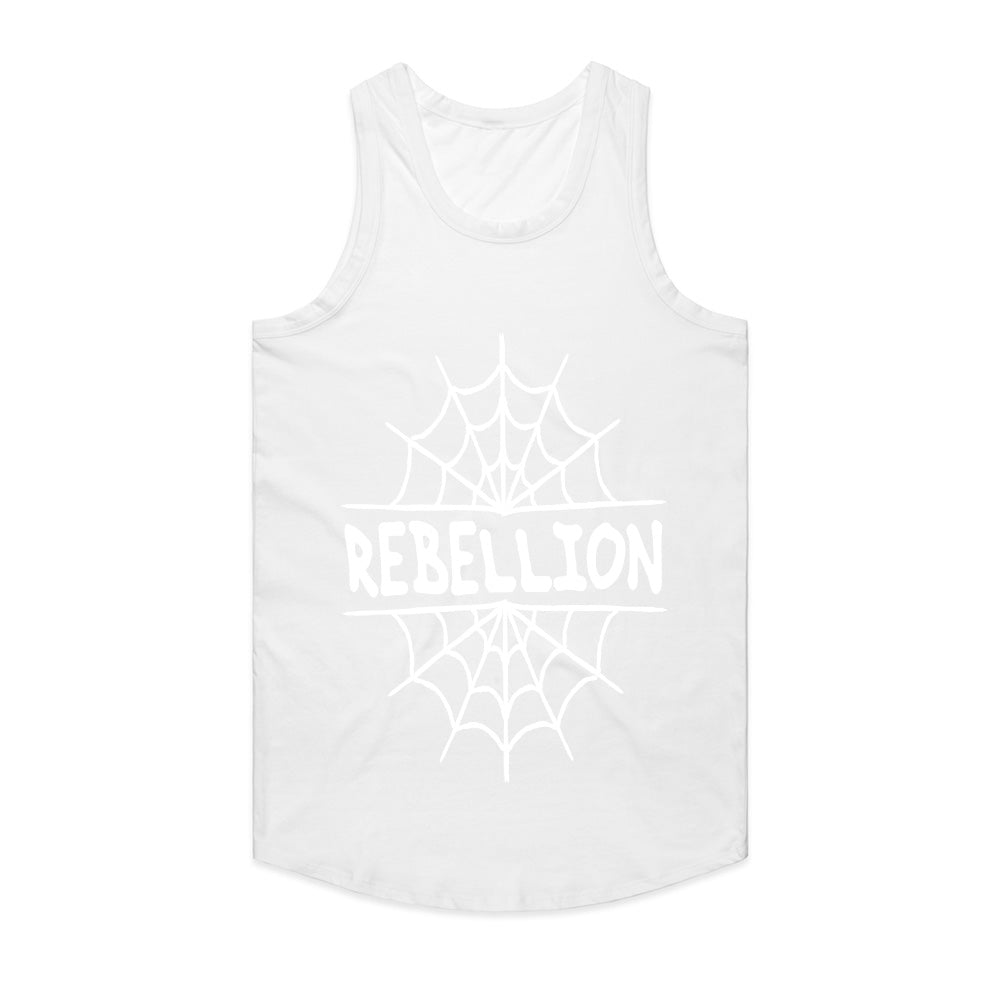 Rebellion Weave" Spiderweb Graphic Tee