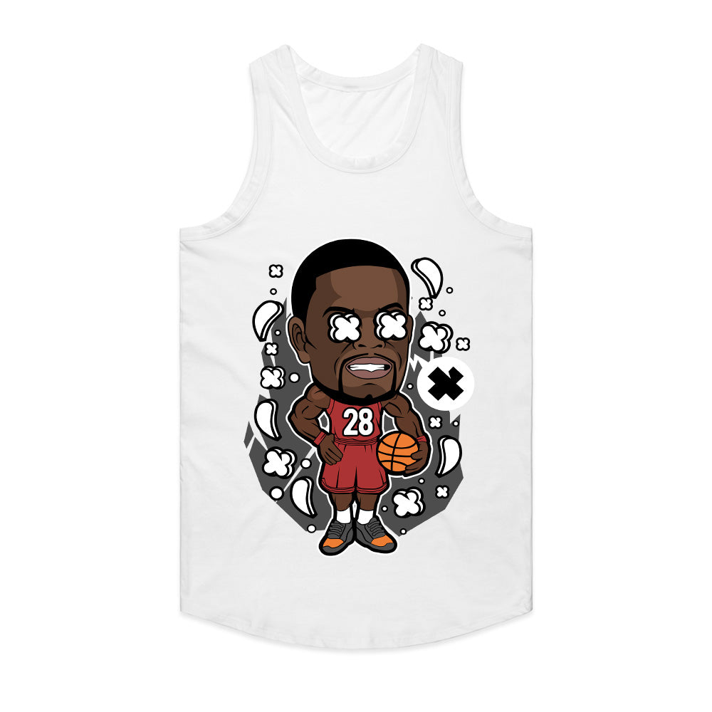 Game Over: Cartoon Hoops Legend Tee