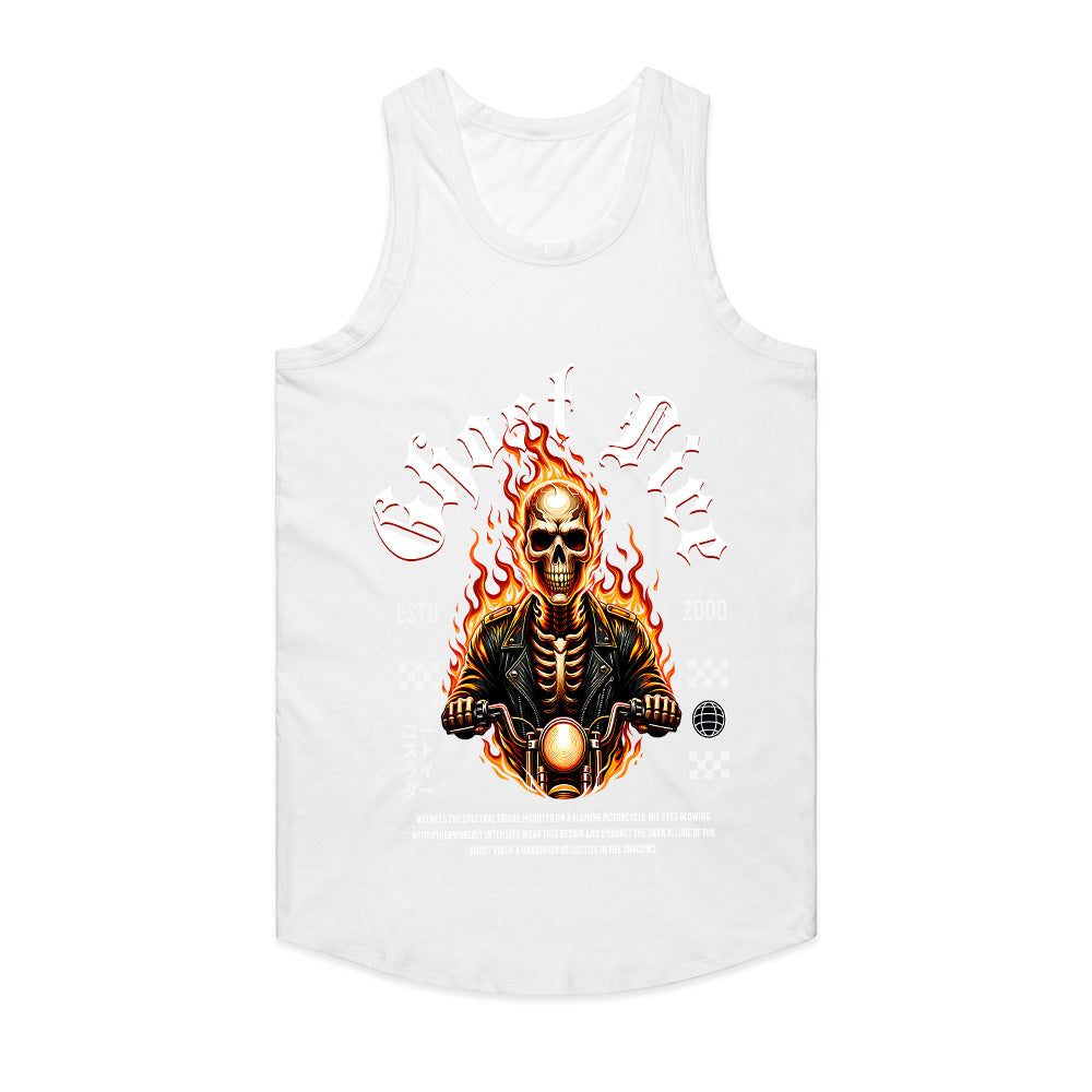 Ghost Fire Biker T-Shirt – Ride the Flames, Rule the Night