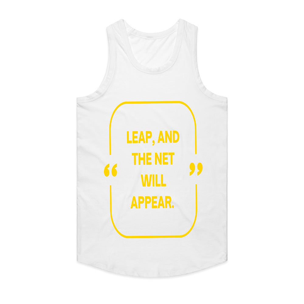 Leap of Faith" Inspirational Quote Tee