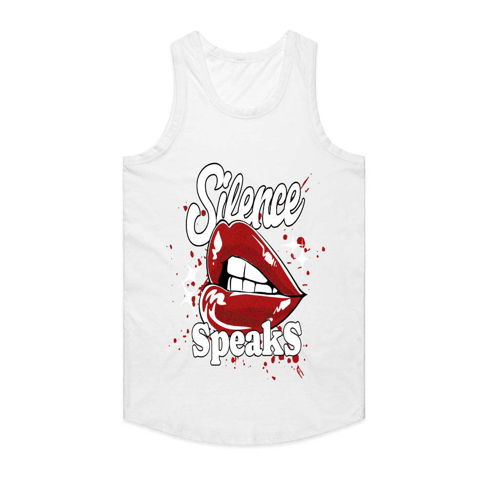 Silence Speaks: Bold Lip Statement Tee