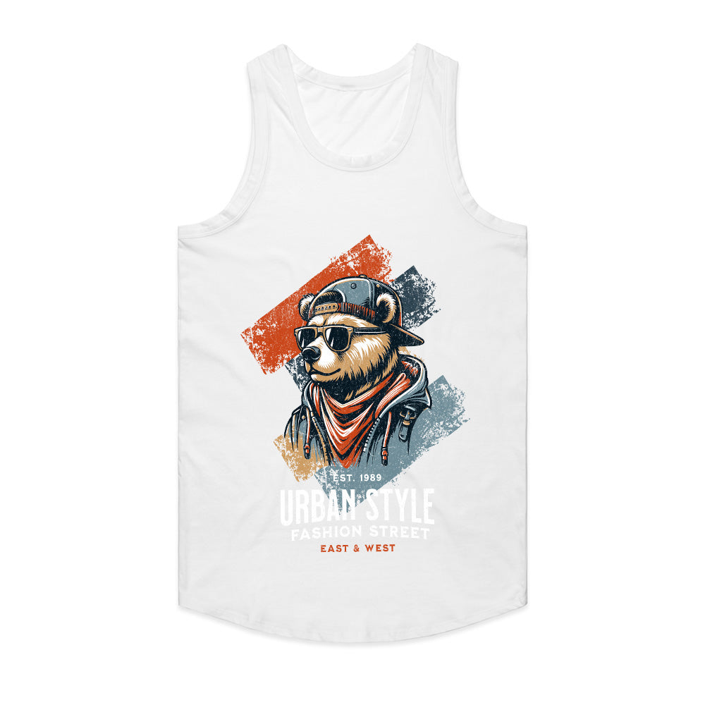 Urban Bear Vibe: Street Fashion King Tee