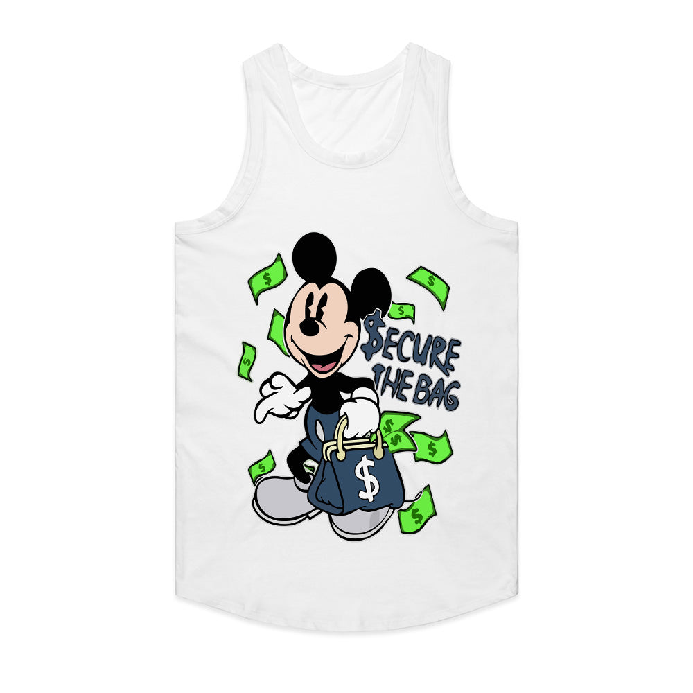 Secure The Bag: Money Hustle Cartoon Tee