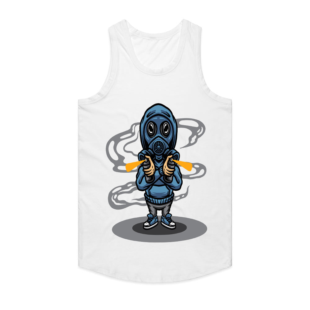 Gas Mask Rebel: Urban Survivalist Tee