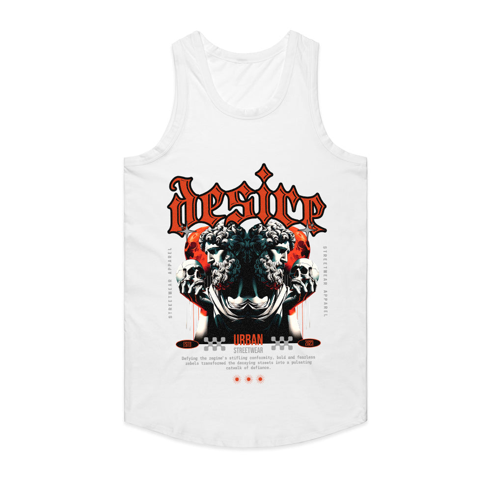Desire Rebellion: Urban Gothic Streetwear Tee