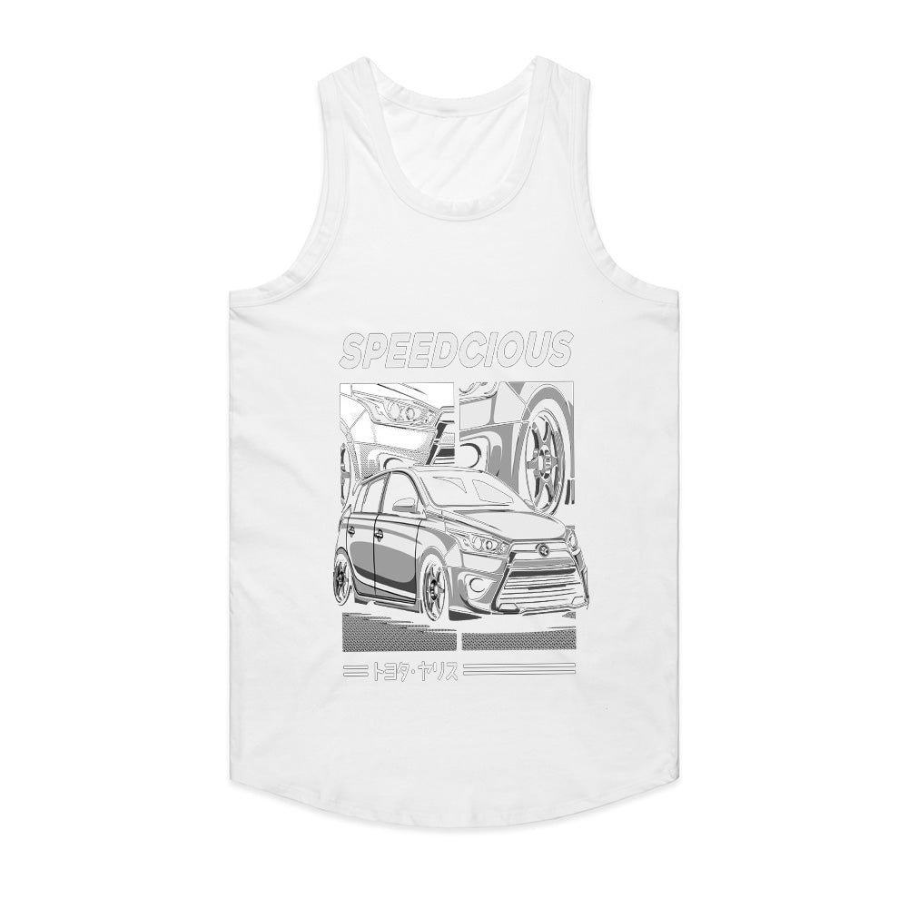 Speedcious Toyota Yaris JDM Comic Style T-Shirt