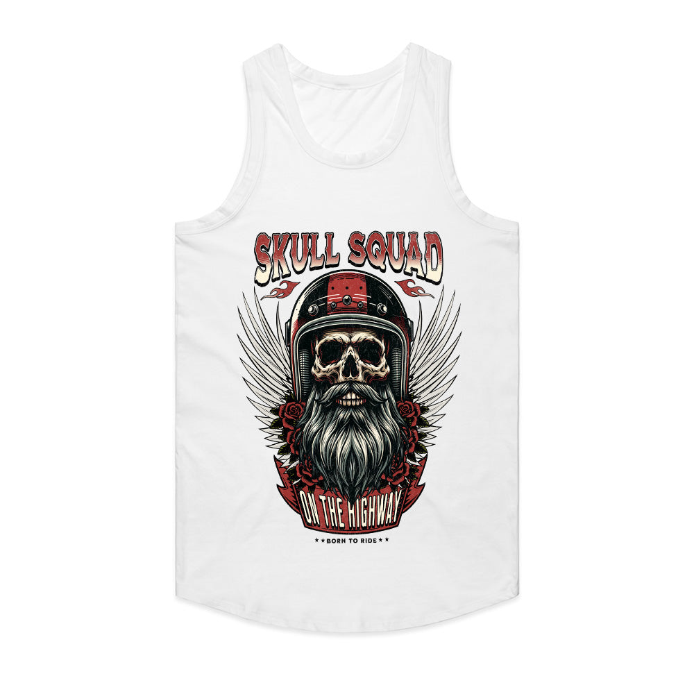 Skull Squad Biker T-Shirt – Ride Hard, Rule the Highway