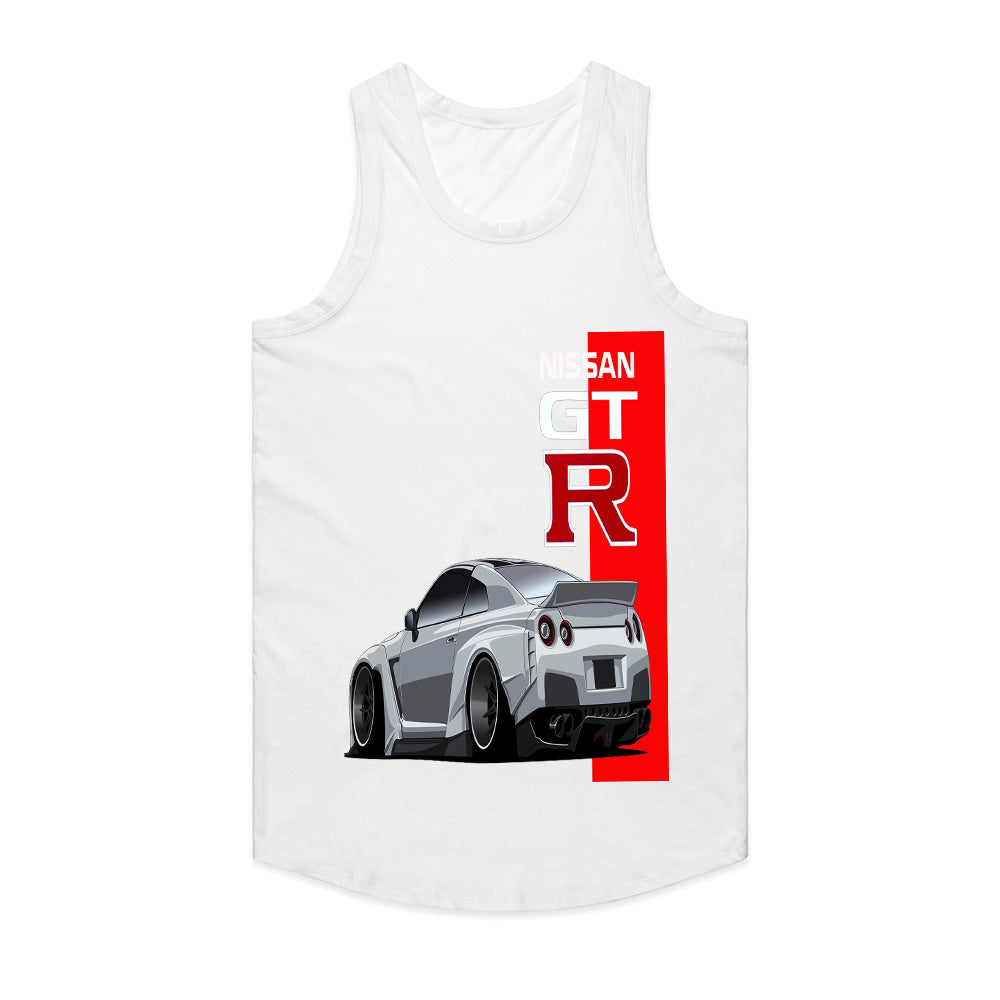 Nissan GT-R R35 Rear View Masterpiece T-Shirt – Widebody Legend