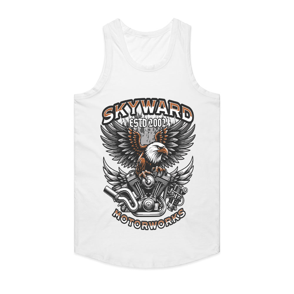 Skyward Motorworks T-Shirt – Power, Freedom & Precision