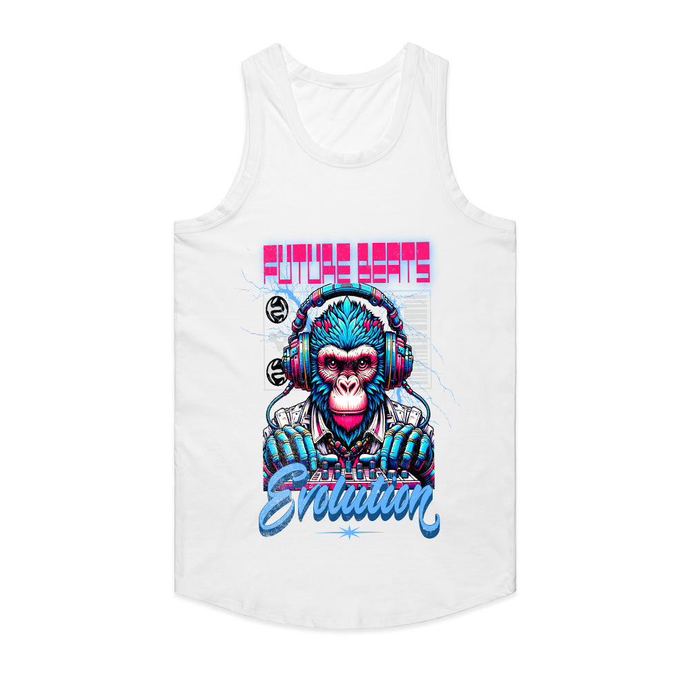 Future Beats Evolution" Neon DJ Ape Tee