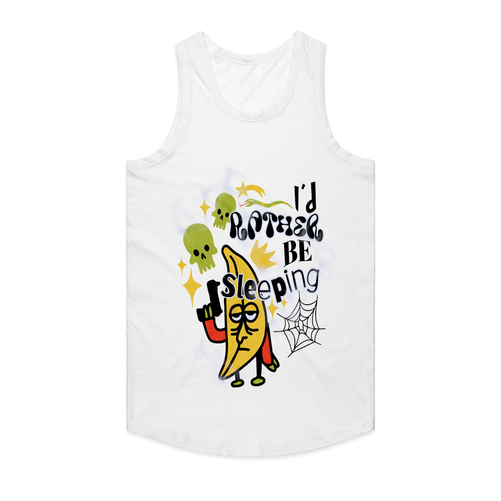 "I'd Rather Be Sleeping" Grumpy Banana Tee