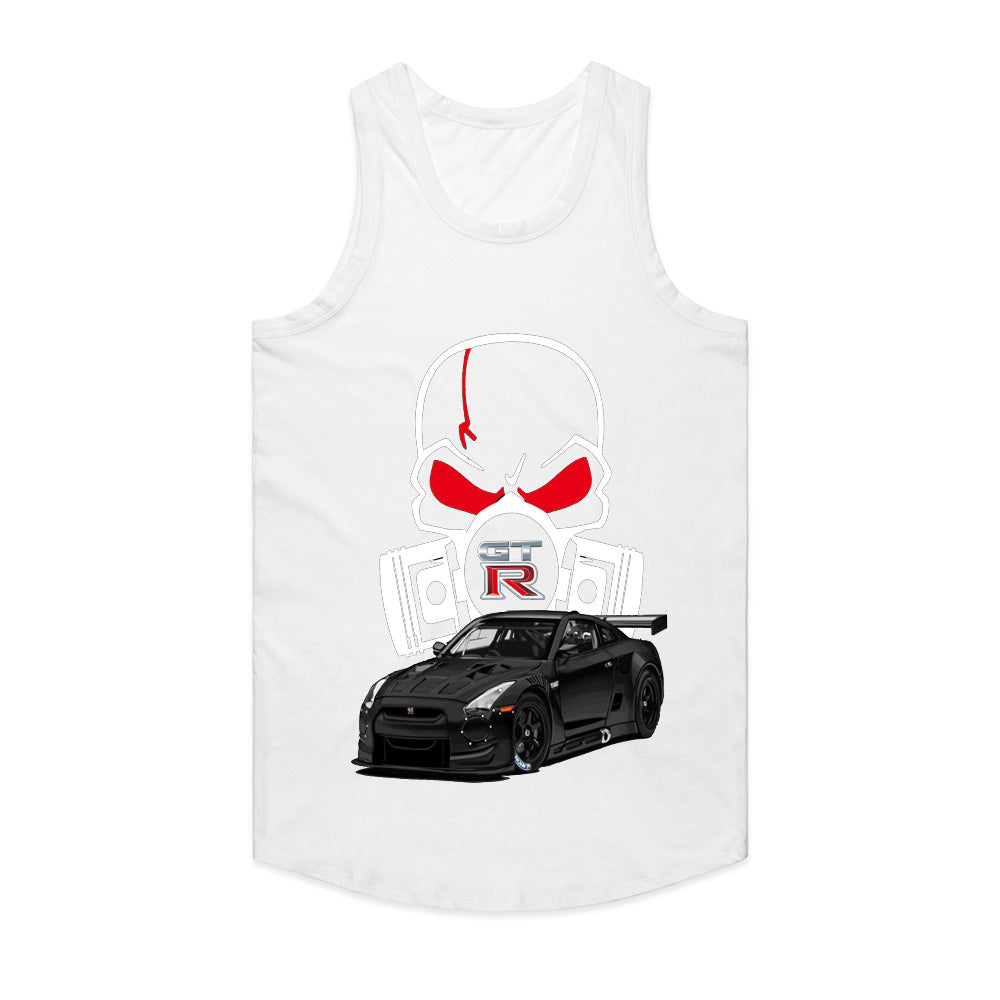 GT-R Skull Power T-Shirt — Street Beast Edition