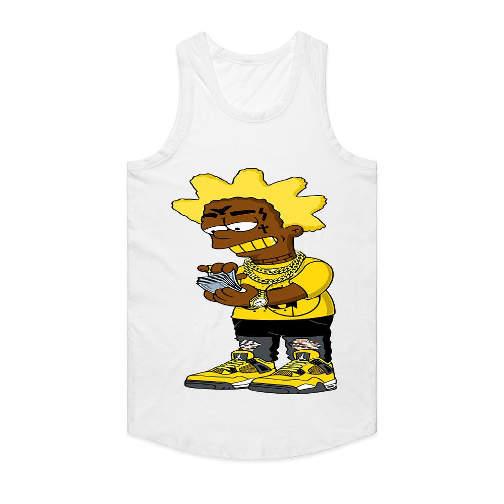 Kodak Yellow Vibes Rapper Cartoon Tee