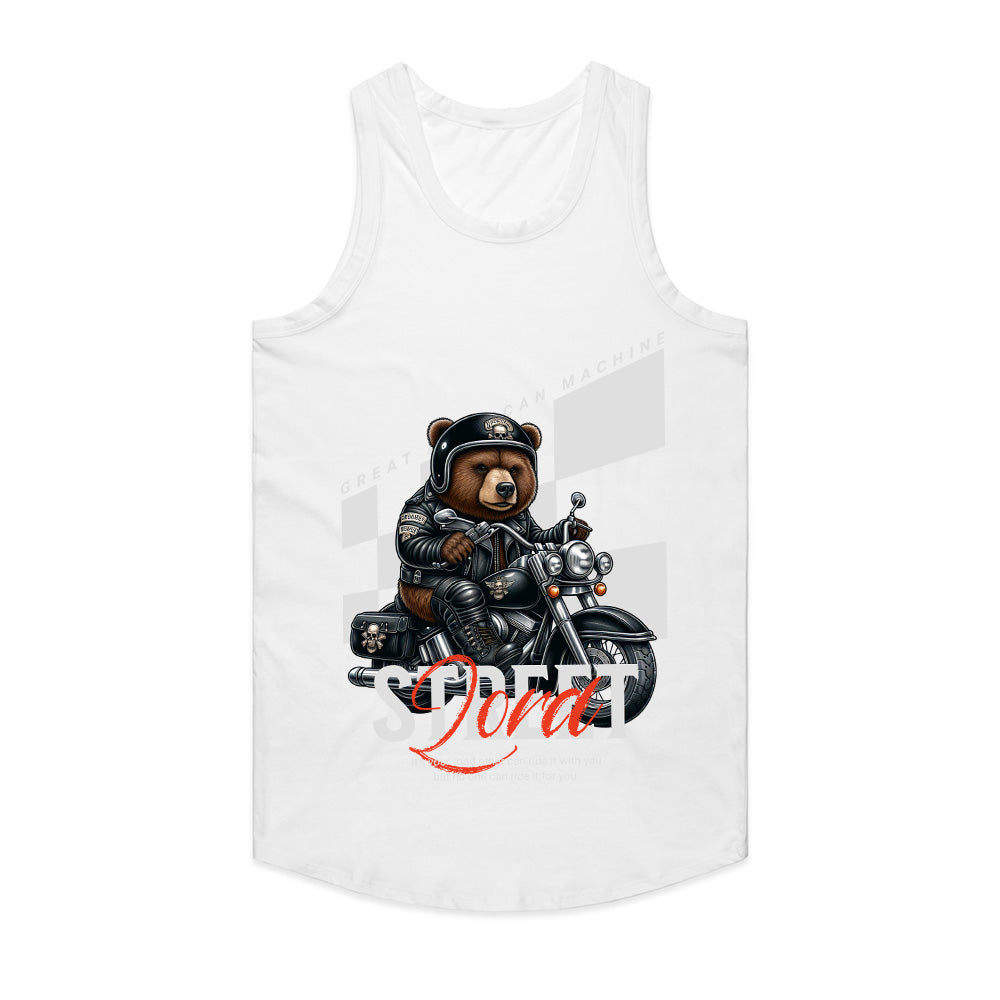 Street Lord Biker Bear T-Shirt – Ride with Power & Style