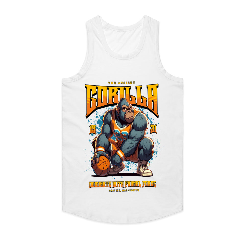 Primal Dunk: Ancient Gorilla Hoops Tee